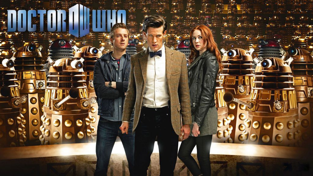 Dr. Who With Amy Pond Wallpaper Background