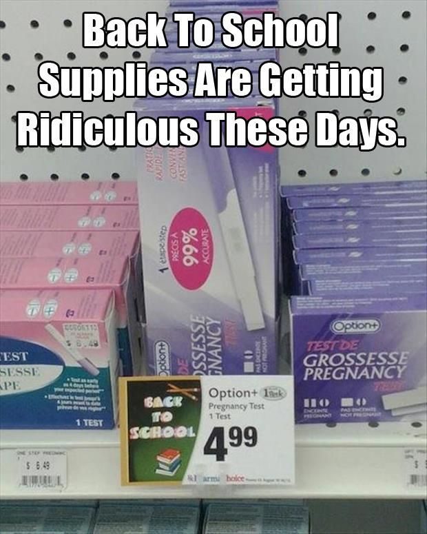 Back To School Supplies Are Getting Ridiculous - really funny picture
