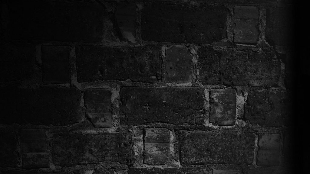 Black and White Brick Wall - Wallpaper Background