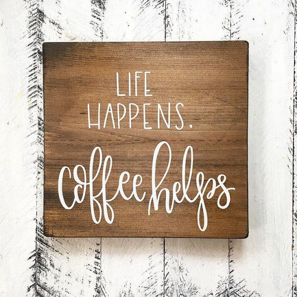 Coffee in one hand, confidence in the other quote - coffee quotes
