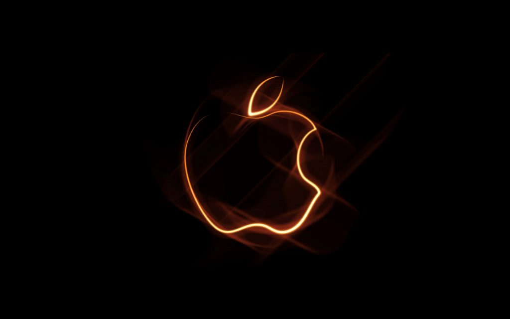 Cool Abstract Apple Logo - desktop background