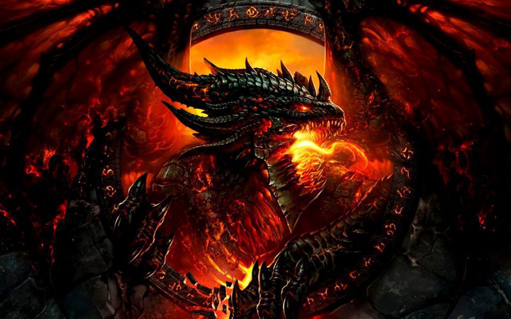 Badass Dragon Wallpaper - cool desktop background