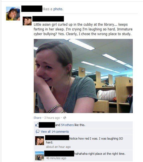 Girl Farting In Her Sleep - Funny Facebook Post
