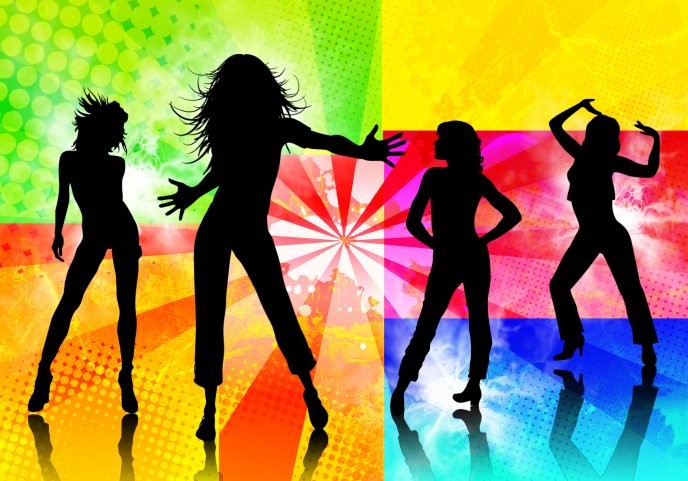 Dancing Wallpaper - HD Background colorful 