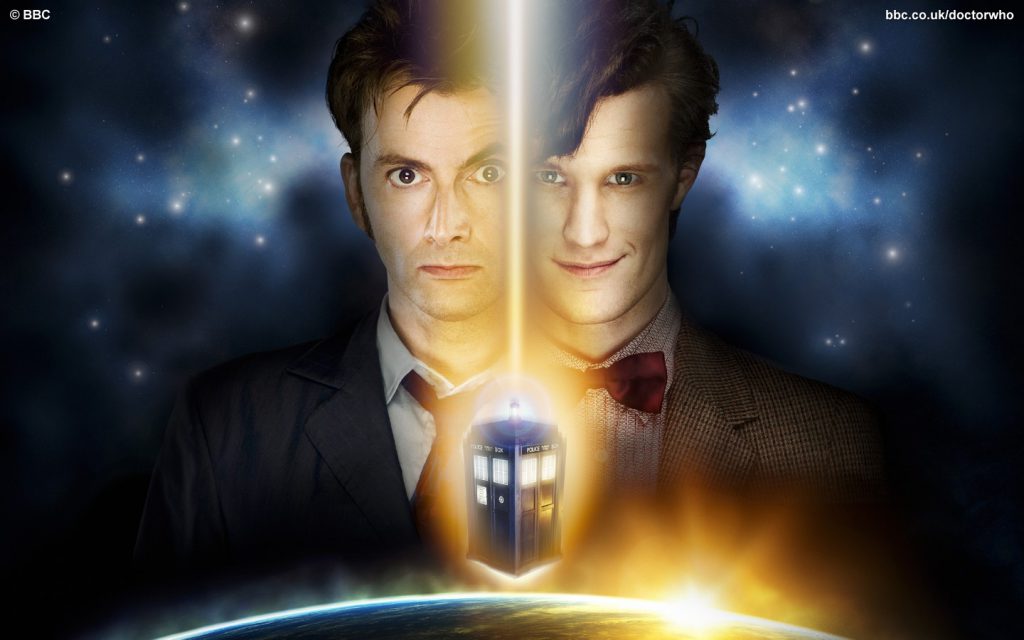 David Tenant And Matt Smith - Doctor Who Wallpaper