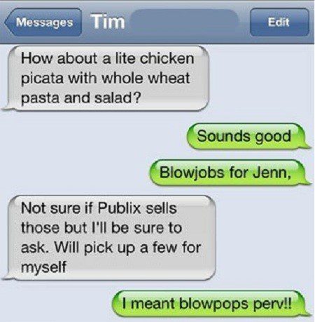 Blowpops - Funny Text Message Fail