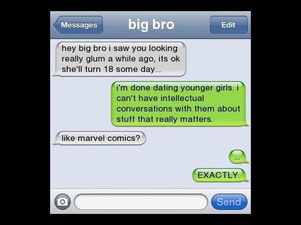 Intellectual Conversations - funny sms fail