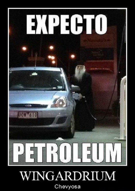 Dumbledore Gets Some Gas- funny caption photo