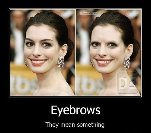 Eyebrows - really funny picture