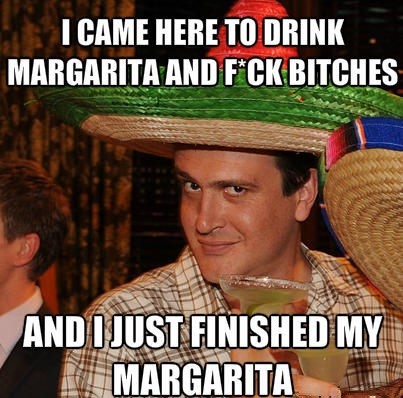 i came here to drink margaritas birthday meme