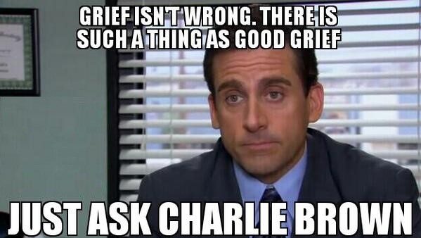 Good Grief - The Office Meme