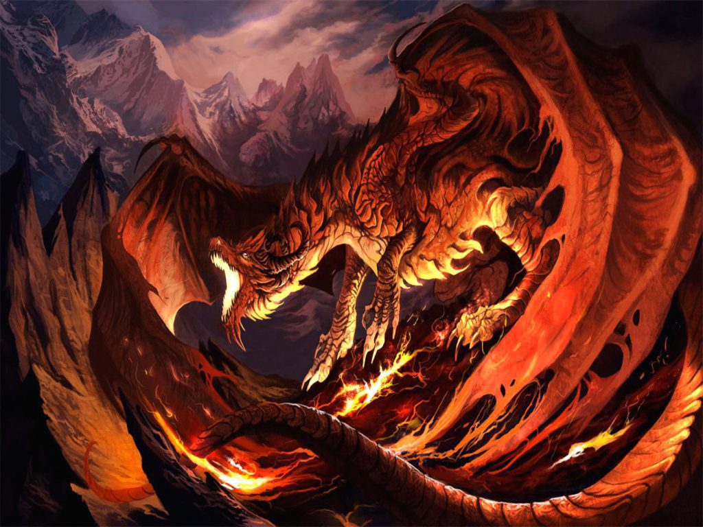 Awesome HD Dragon Wallpaper background