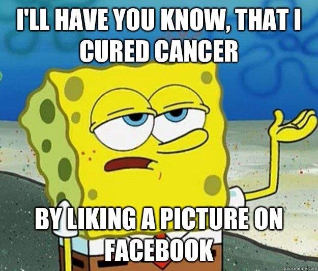 Cured Cancer By Liking A Picture On Facebook