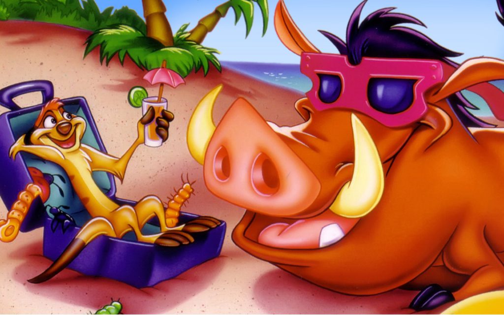 Pumba And Timon Wallpaper - cute disney Lion King wallpaper