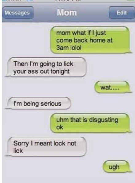 Getting Locked Out - Funny Text Message Fail