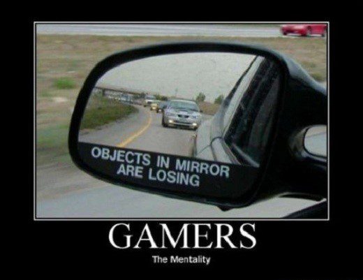 Gamer Mentality - Funny Caption Photo