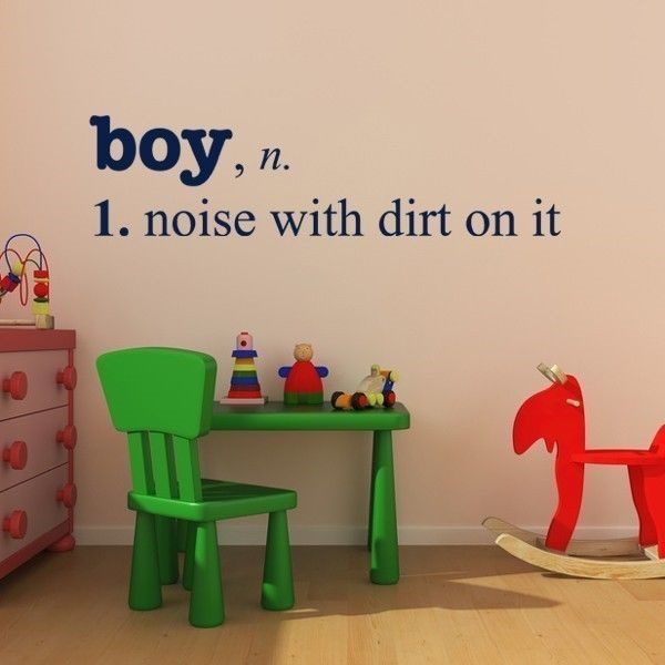 Definition Of Boy - noise with dirt on it - really funny picture
