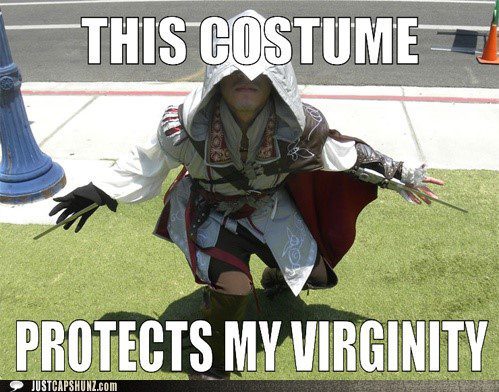 This Costume Protects My Virginity