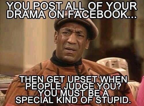 Facebook Drama - Funny Picture