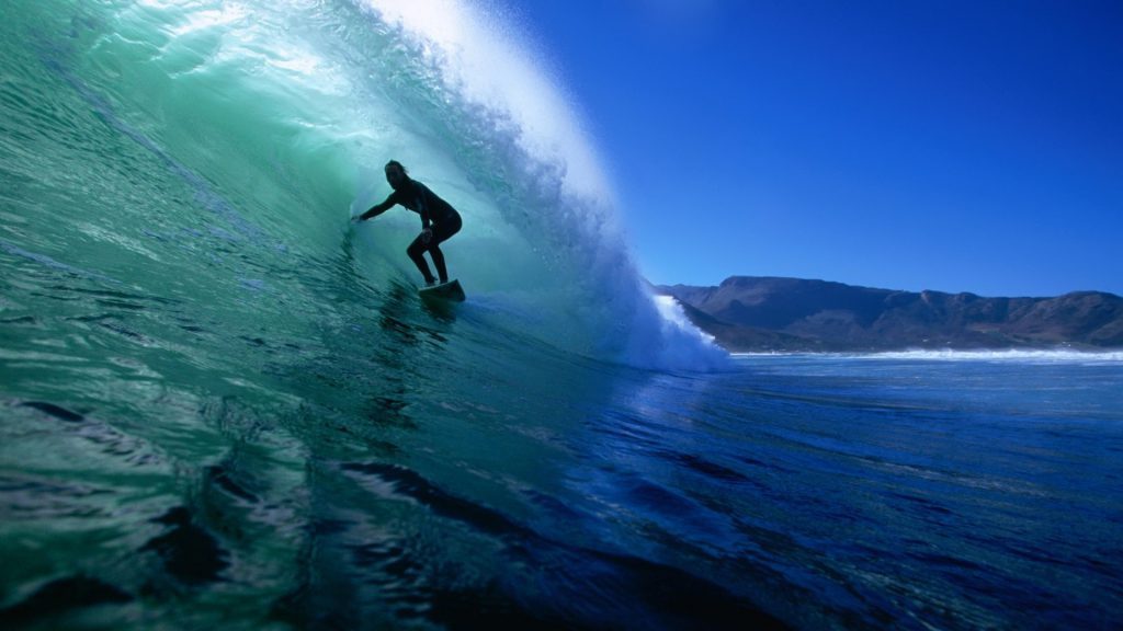 Surfing Wallpaper - cool desktop background