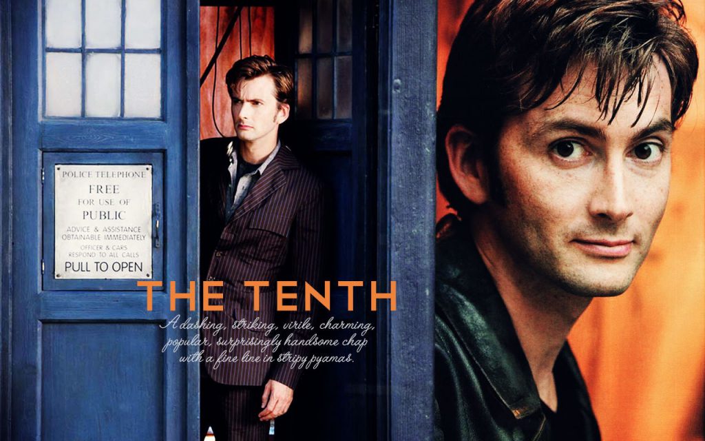 The Tenth Doctor - Wallpaper Background 