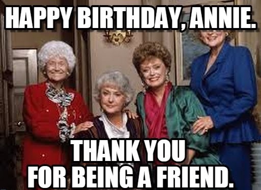 Golden Girls Birthday Meme