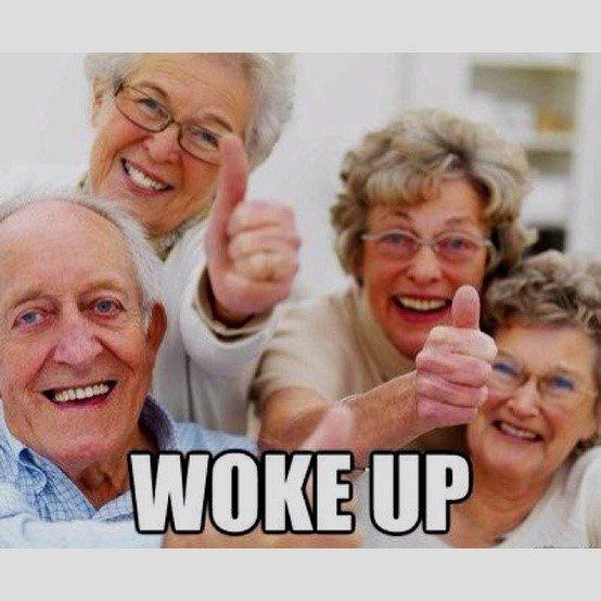 Woke Up! - Funny Caption Photo