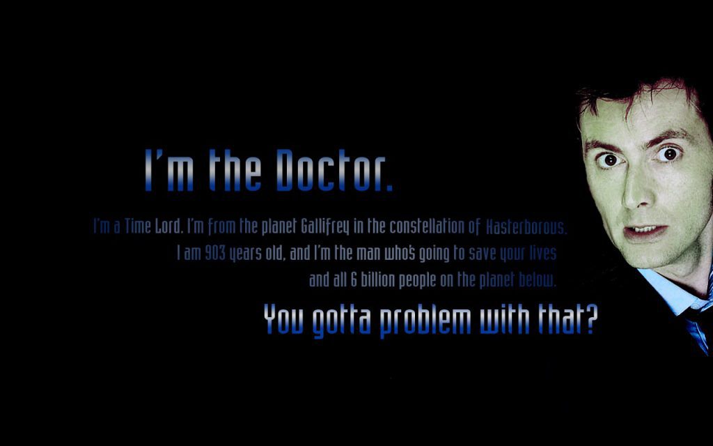 I'm The Doctor - Wallpaper Background