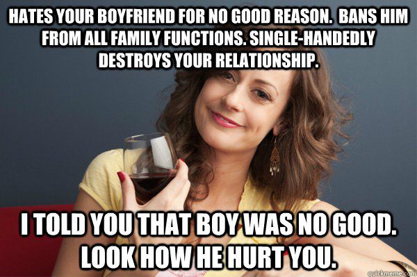 I Told You He Was No Good - Relationship Meme