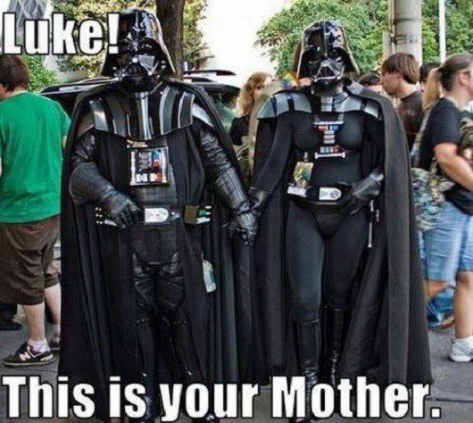 Luke, This Is Your Mother - Funny Caption Photo