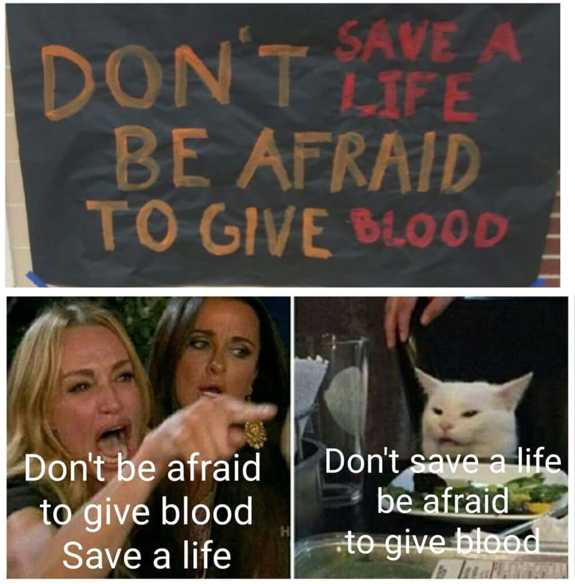 Dont Be Afraid To Give Blood