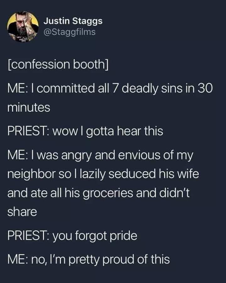 In The Confession Booth