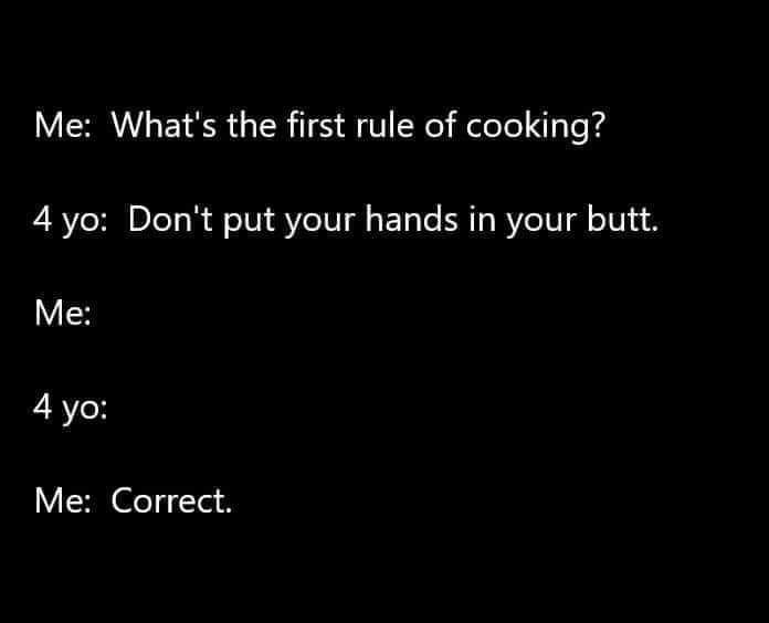The First Rule Of Cooking