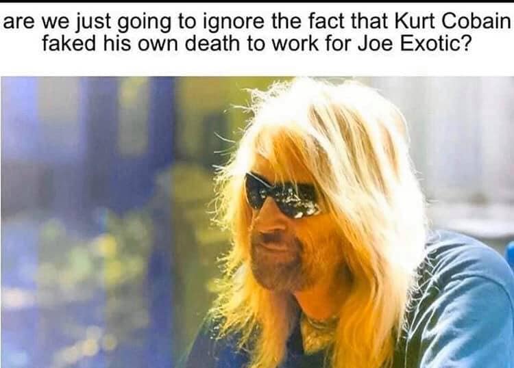 Kurt Cobain Faked His Death