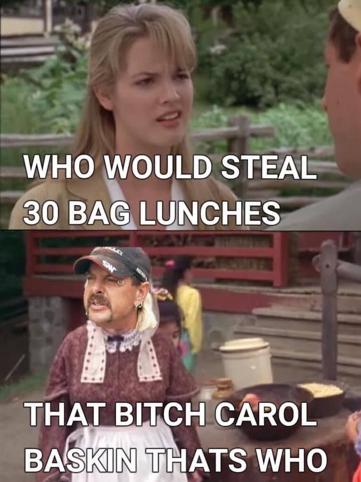 Who Would Steal 30 Bag Lunches