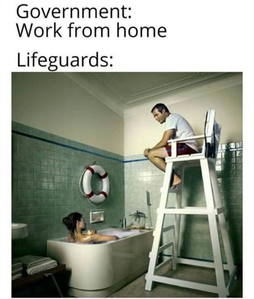Work From Home - quarantine memes