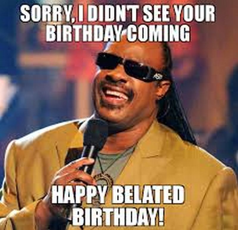I Didnt See Your Birthday Coming