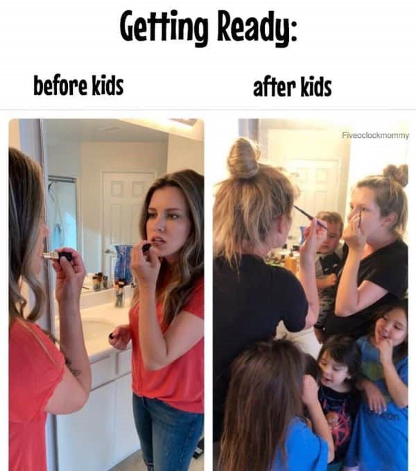 Before And After Kids - Mom Memes