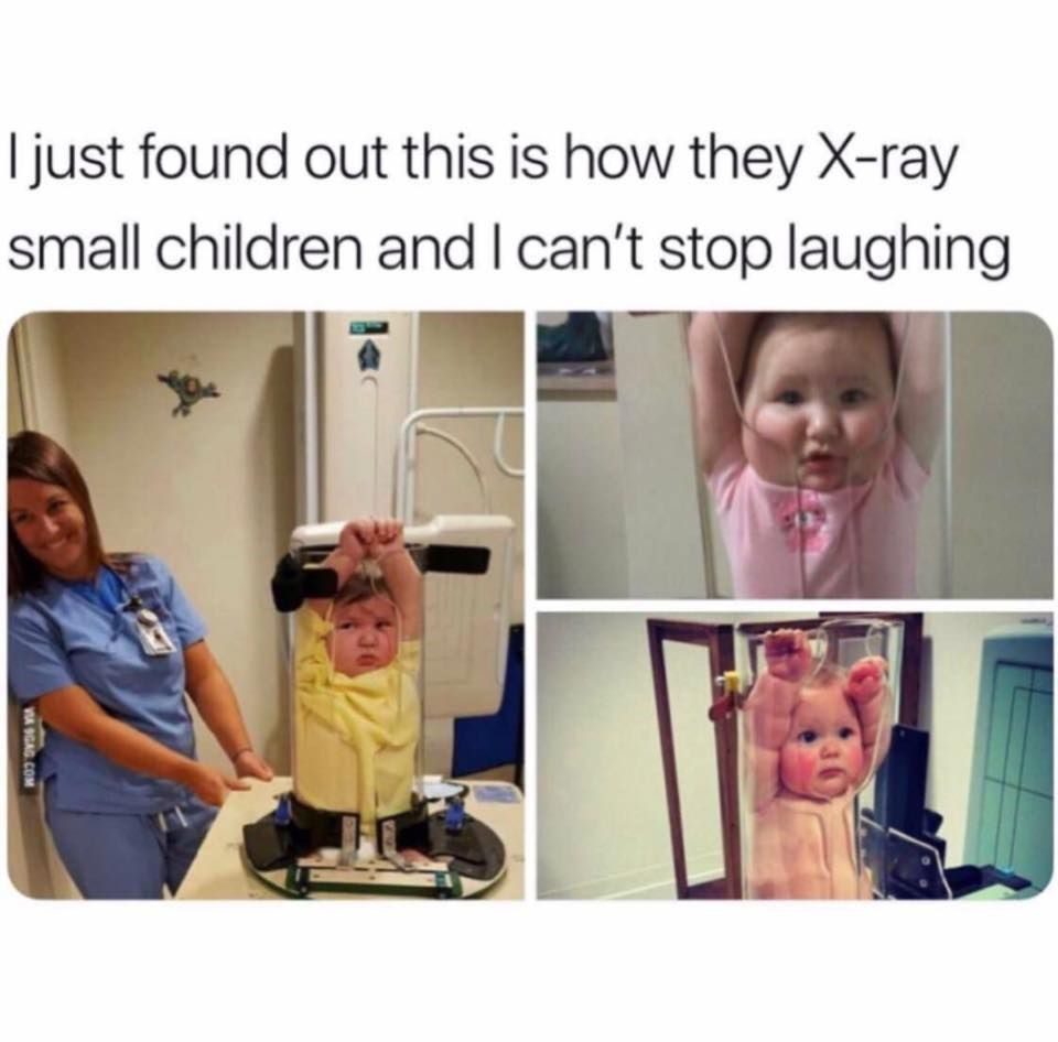 How They X Ray Small Children