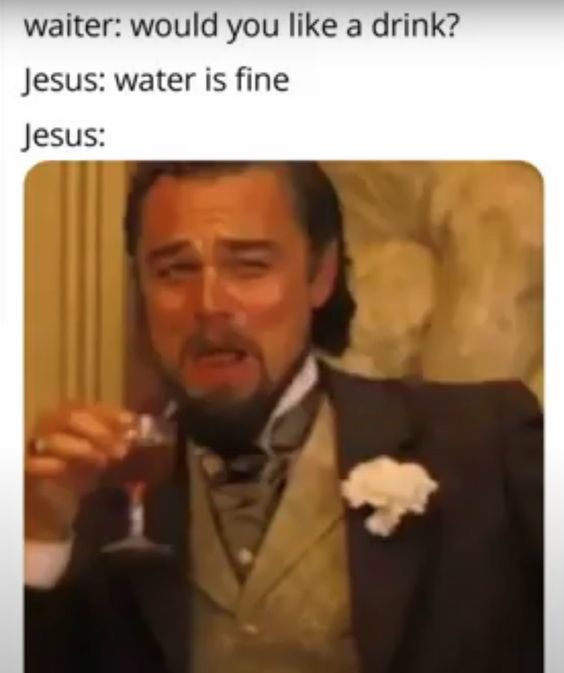 Jesus Ordering Water