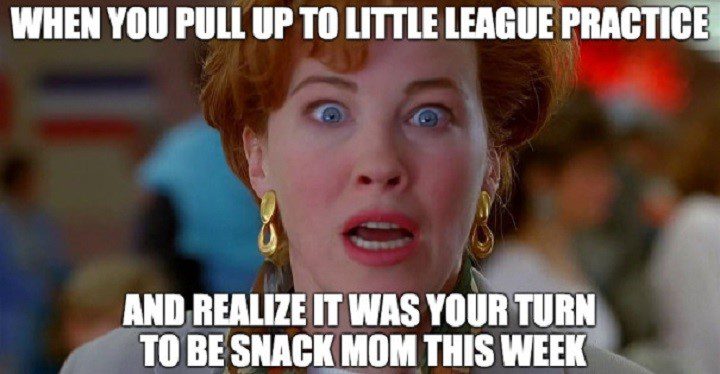 Little League Practice - Mom Memes