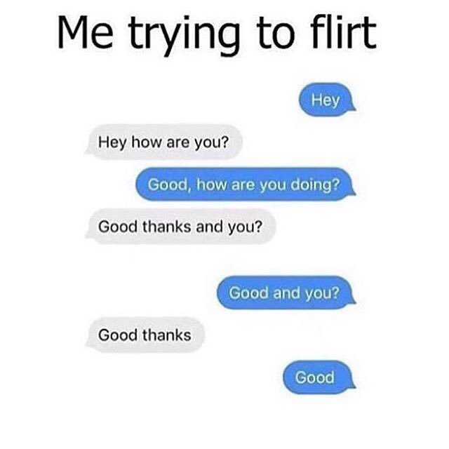 Trying To Flirt